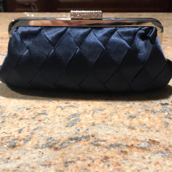 Handbags - Navy Evening Bag